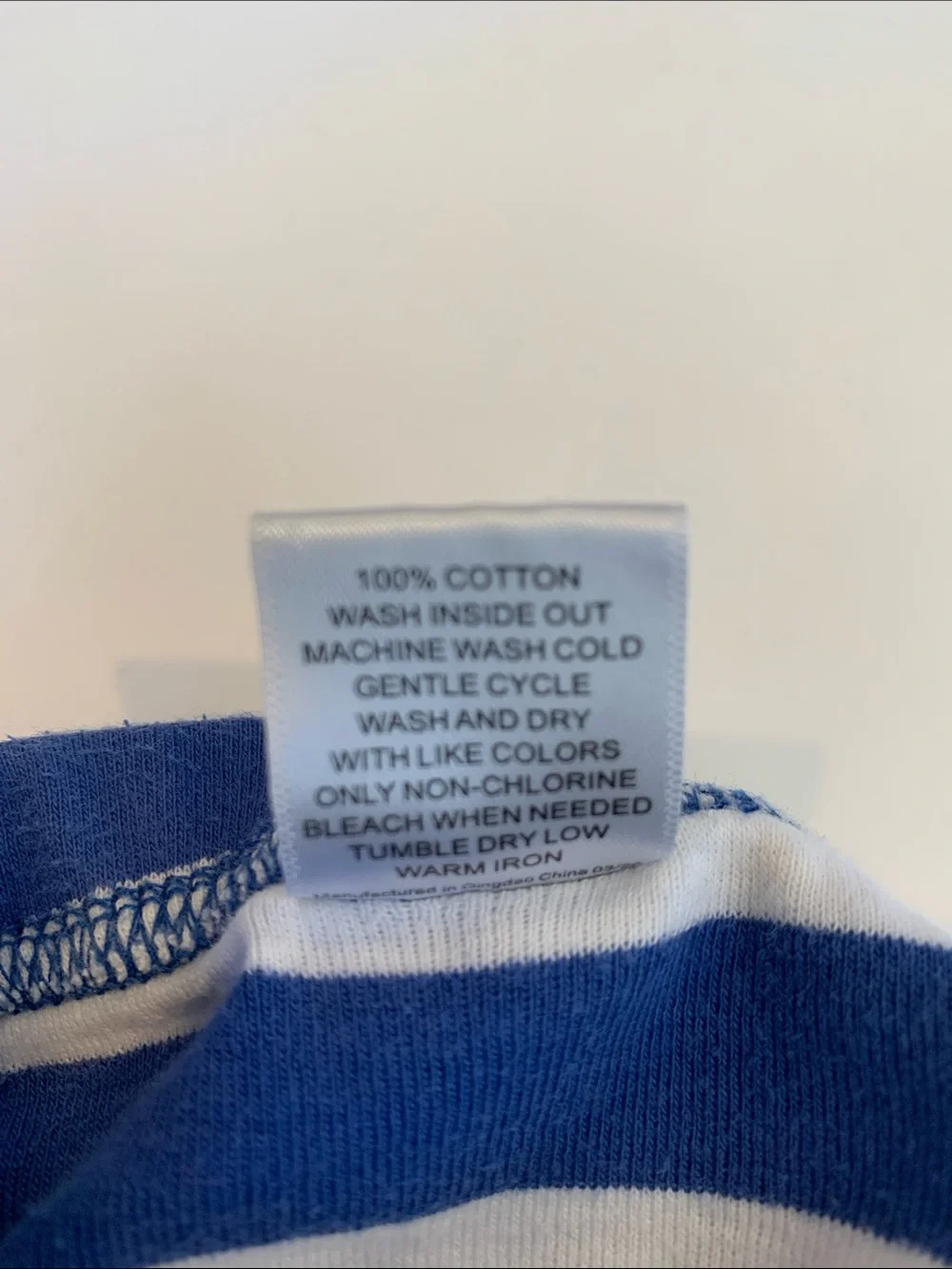 Leveret Boys Size 5T Blue and White Striped 100% Cotton Pajama Shorts Bottoms